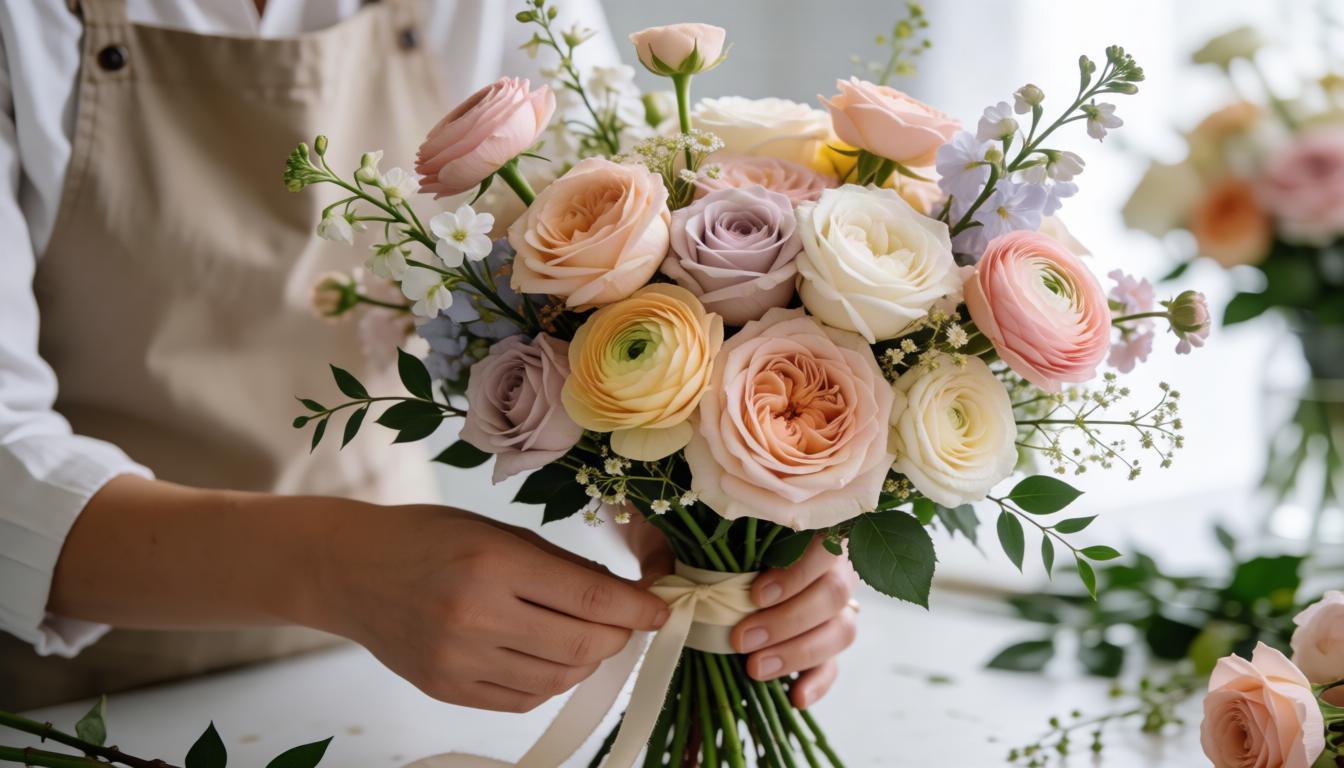 Un accompagnement floral clair